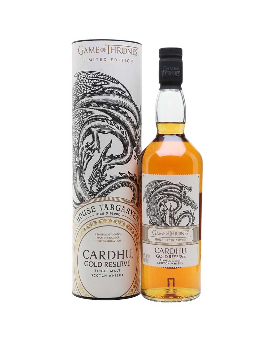 Game Of Thrones House Targaryen – Cardhu Gold Reserve 700mL
