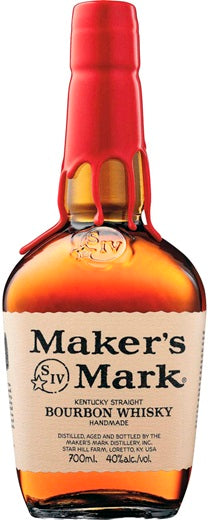 Maker's Mark Kentucky Straight Bourbon Whisky 700mL