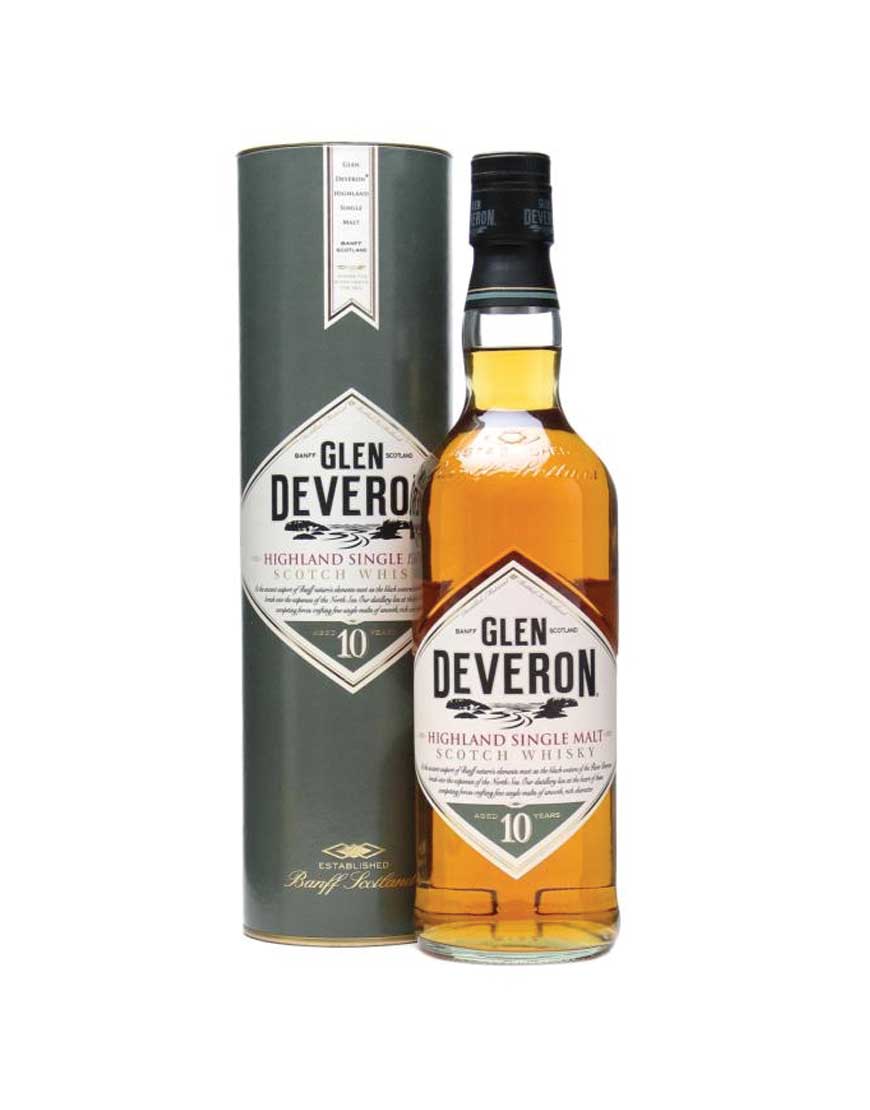 Glen Deveron 10 YO Single Malt Scotch Whisky 700mL