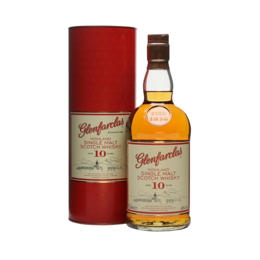 Glenfarclas 10 Year Old Single Malt Scotch Whisky 700mL