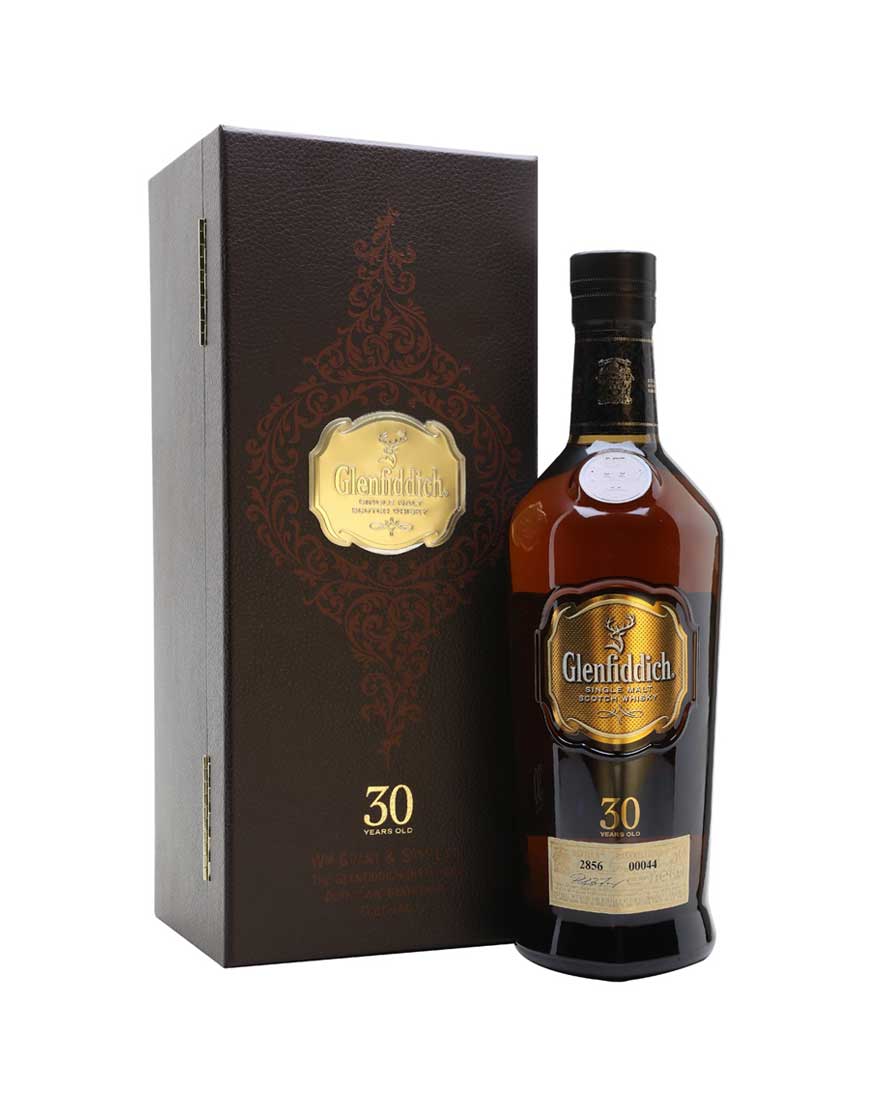 Glenfiddich 30 Year Old Single Malt Scotch Whisky 700mL