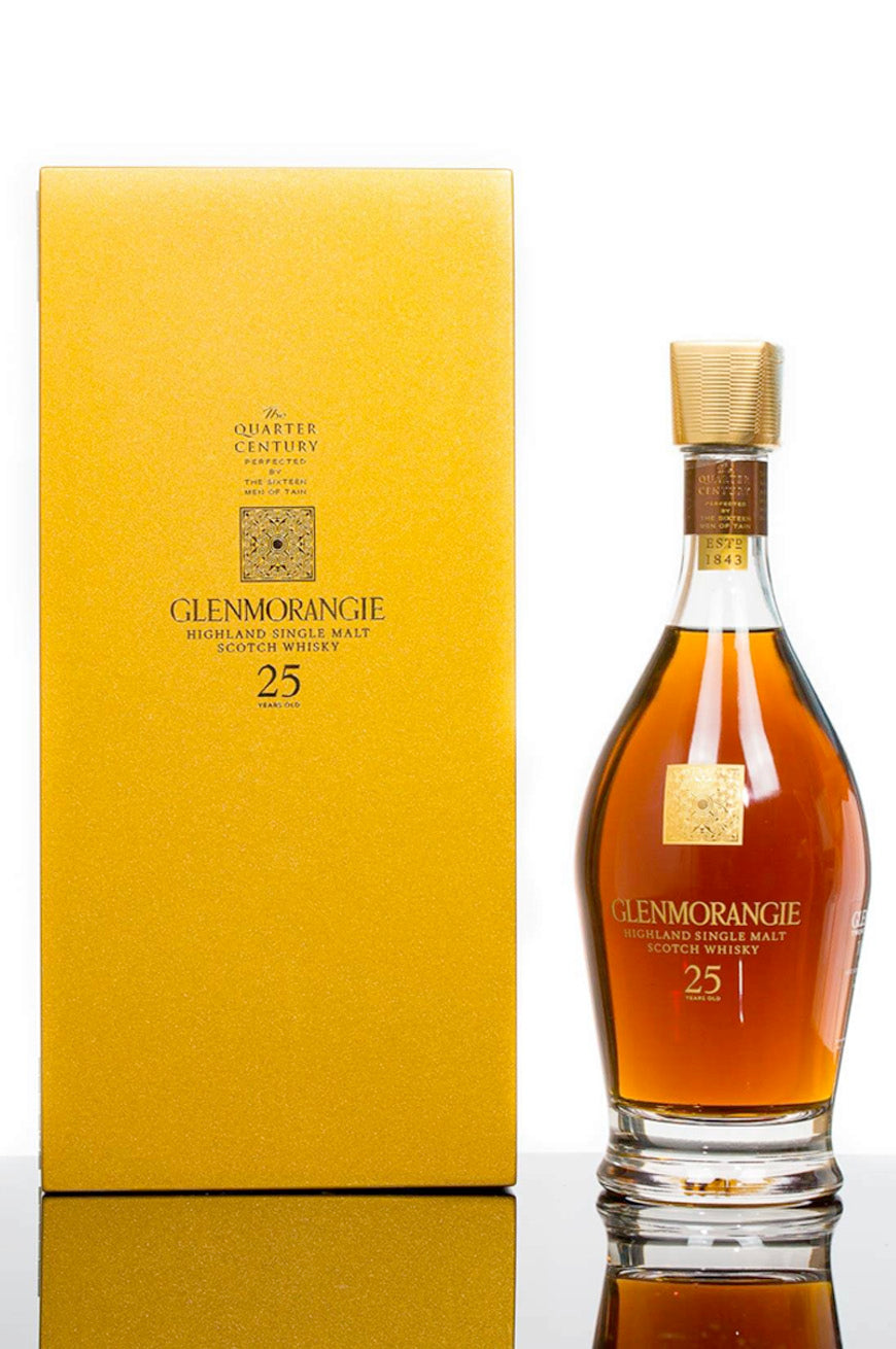 Glenmorangie The Quarter Century 25 YO Single Malt Scotch Whisky (Discontinued) 700mL