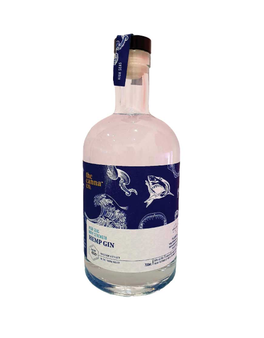 High Seas Navy Strength Hemp Gin 700mL