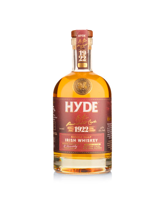 Hyde No.4 6 Year Old Rum President Cask Finish Single Malt Irish Whiskey 700mL