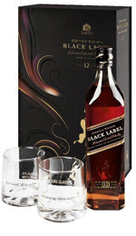 Johnnie Walker Black Gift Pack 700mL