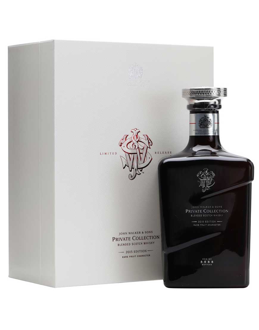 Johnnie Walker and Sons Private Collection 2015 Rare Fruit Character Blended Scotch Whisky 700mL