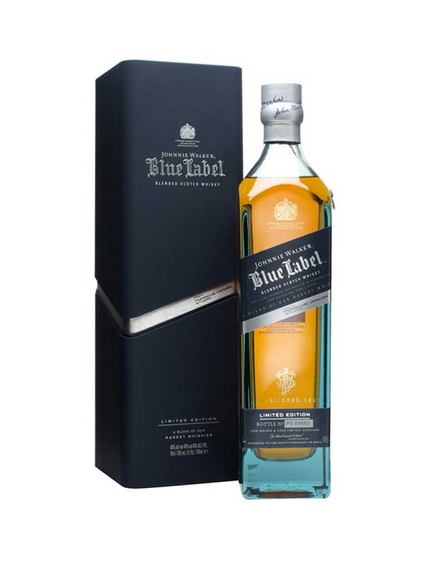 Johnnie Walker Blue Label 700mL Porsche Design Gift Box 40% Abv