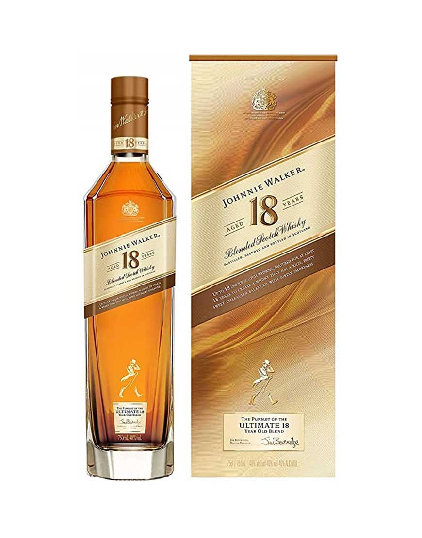 Johnnie Walker 18 YO Scotch Whisky 700mL