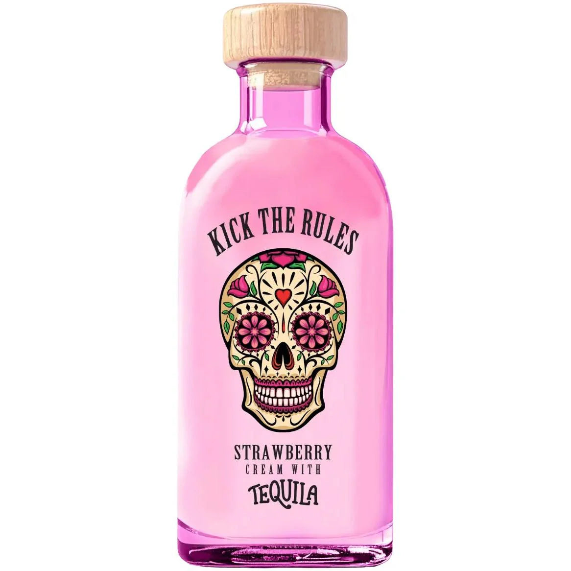 Kick The Rules Strawberry Cream with Tequila Liqueur 700mL