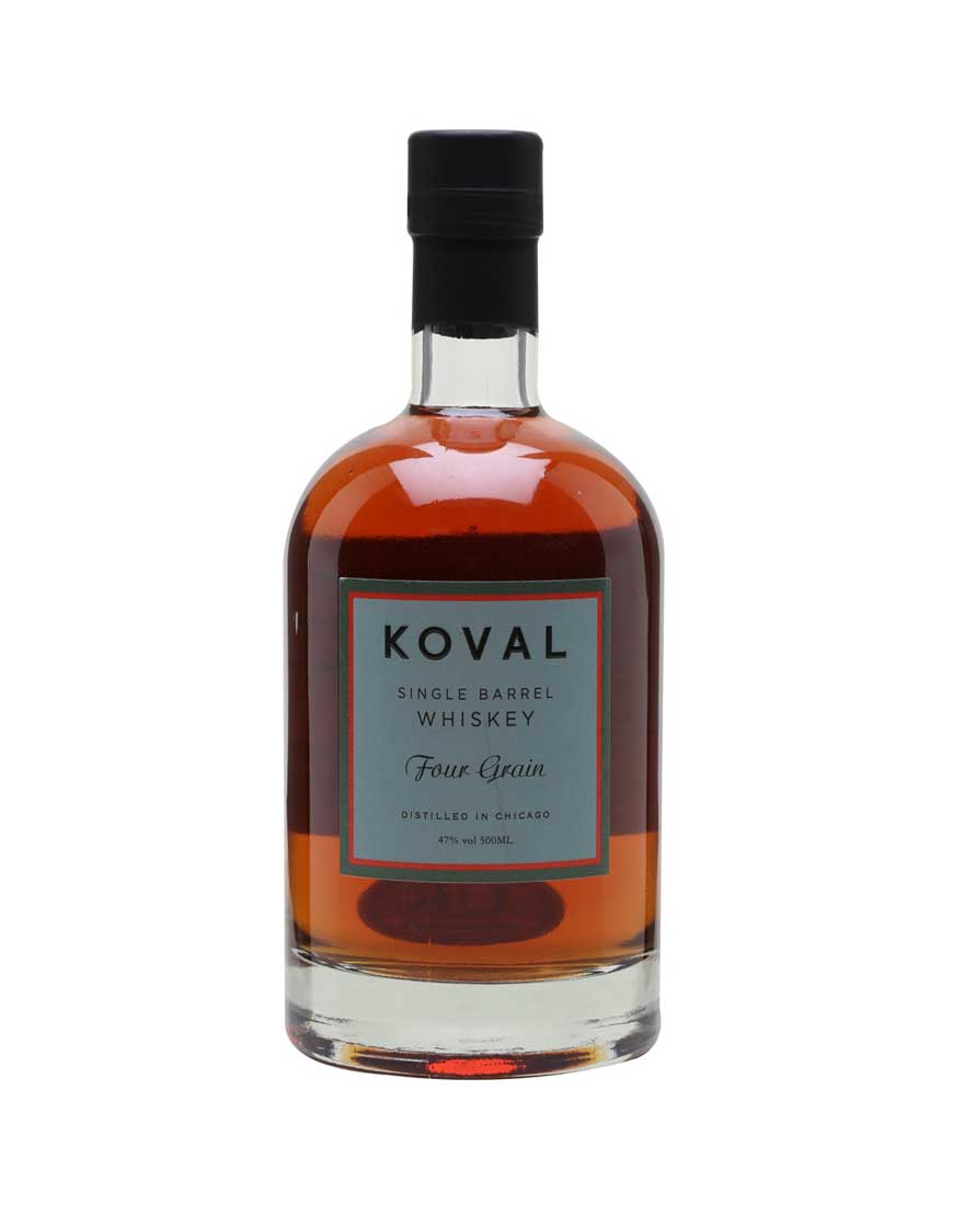 Koval Single Barrel Four Grain Whiskey 500mL