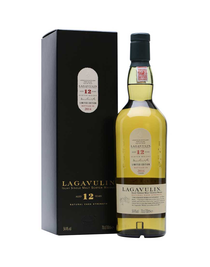 Lagavulin 12 Year Old Single Malt Scotch Whisky 700mL