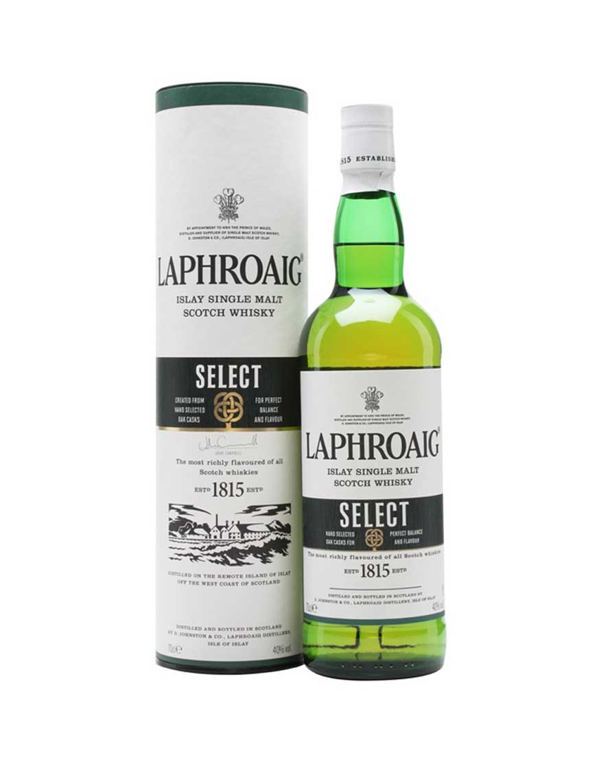 Laphroaig Select Cask Single Malt Scotch Whisky 700mL