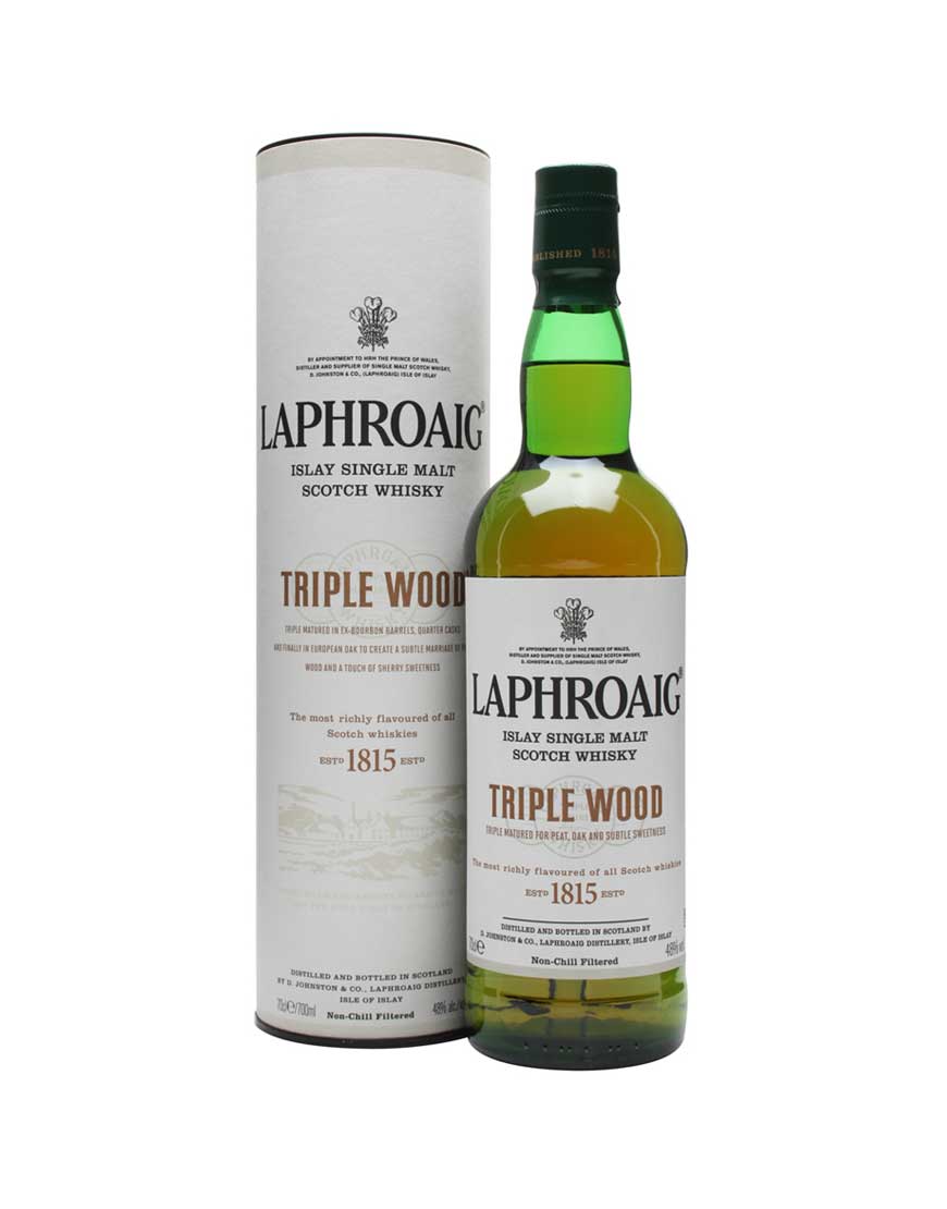Laphroaig Triple Wood Single Malt Scotch Whisky 700mL