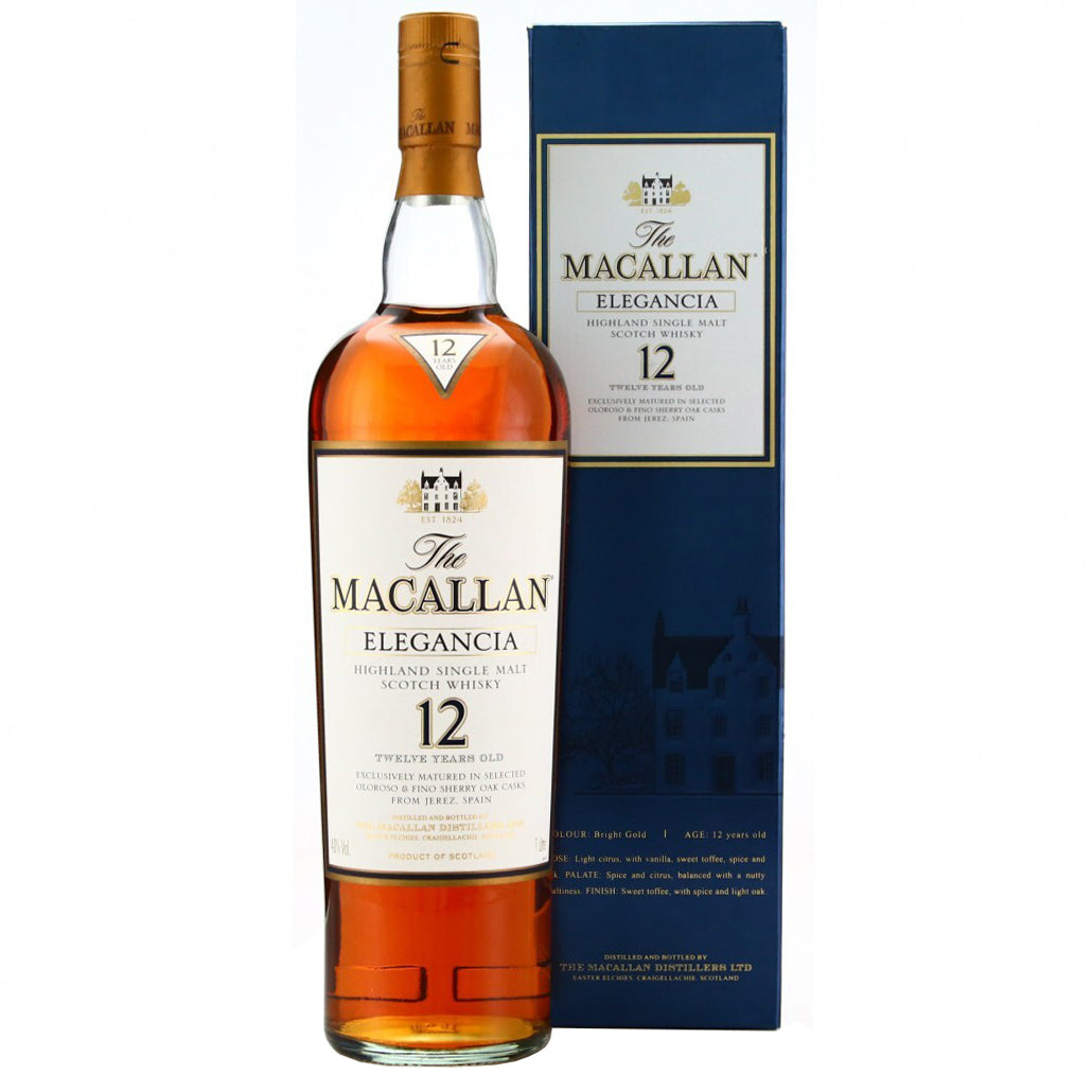 Macallan 12 Year Old Elegancia Single Malt Whisky 1 L