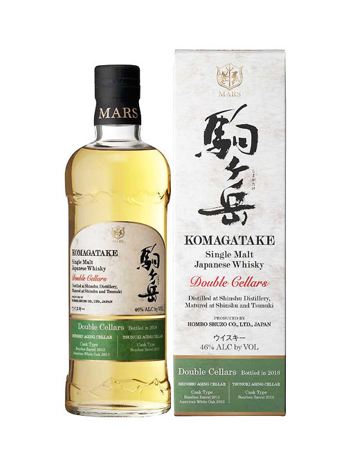 Mars Komagatake Double Cellars Japanese Whisky 700mL