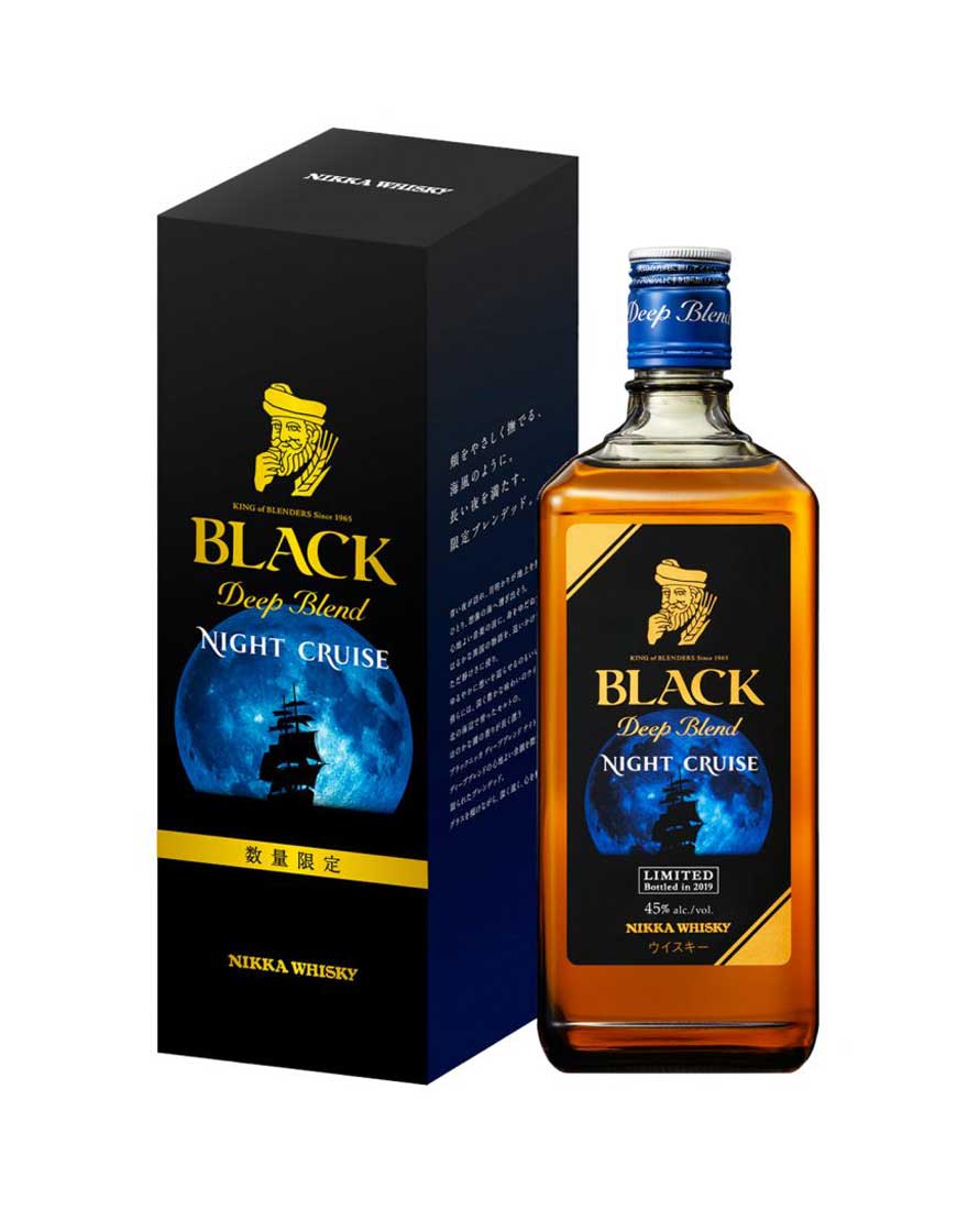 Nikka Black Deep Blend Night Cruise Japanese Whisky 700mL