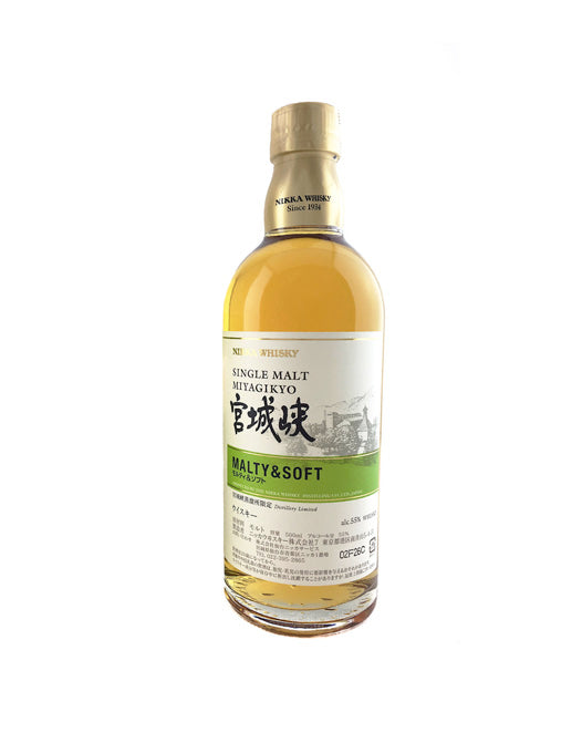 Nikka Miyagikyo - Malty and Soft Cask Strength 180mL