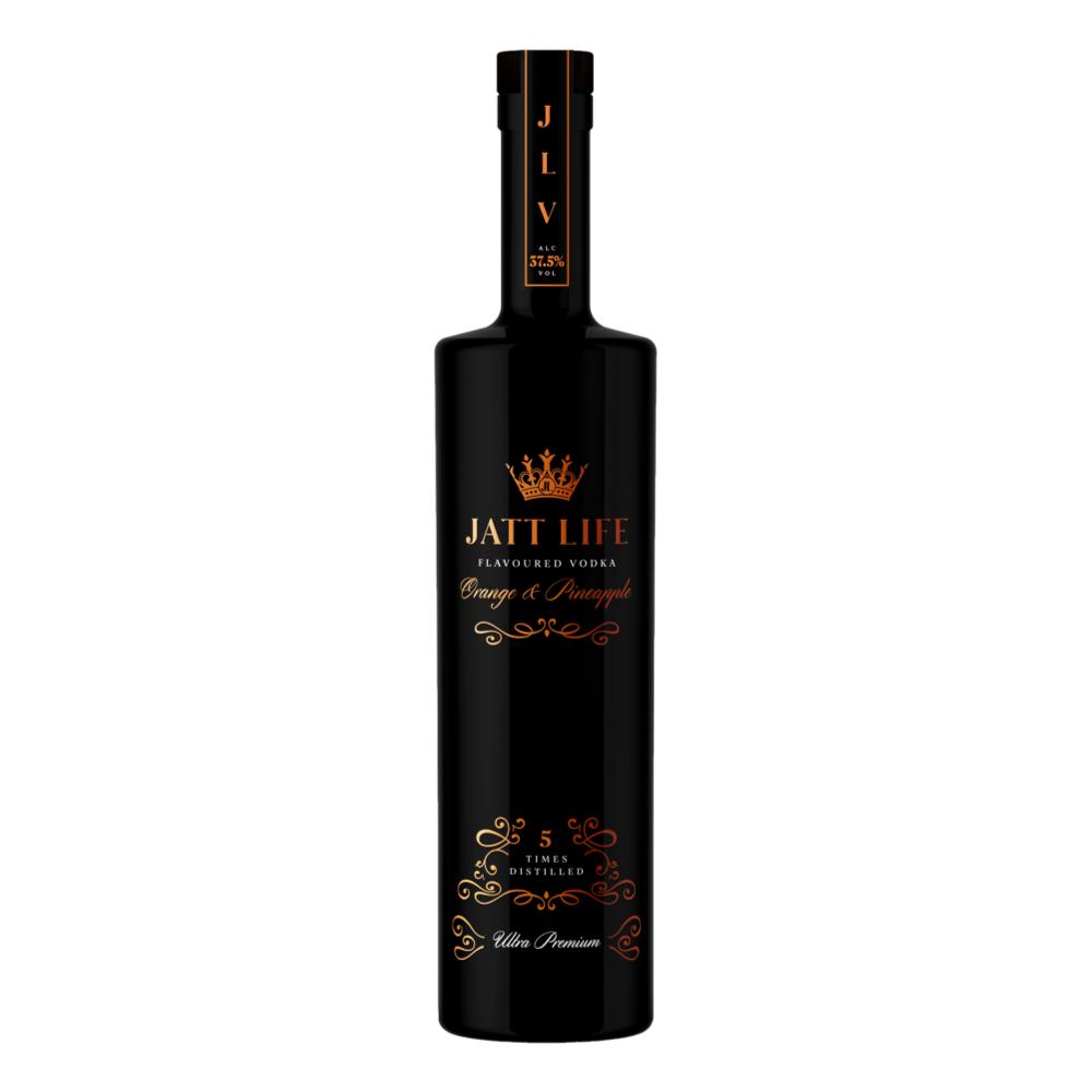 Jatt Life Orange and Pineapple Premium Vodka 700mL