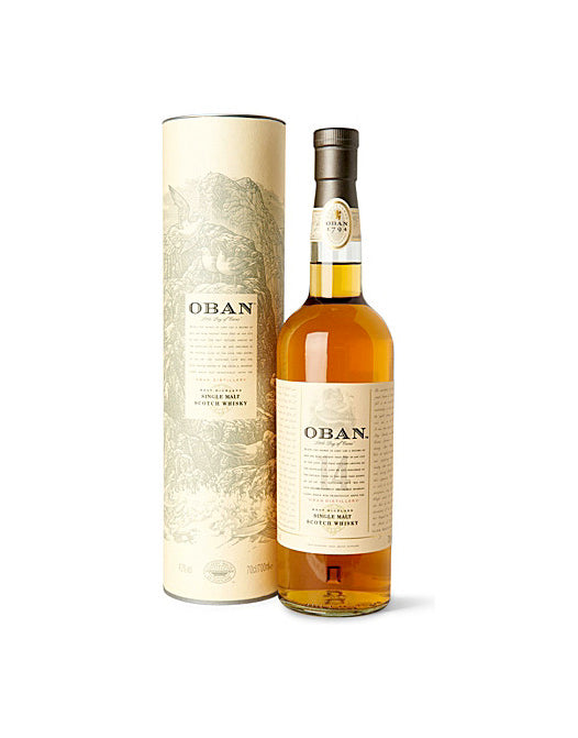 Oban 14 Year Old Single Malt Scotch Whisky 700mL