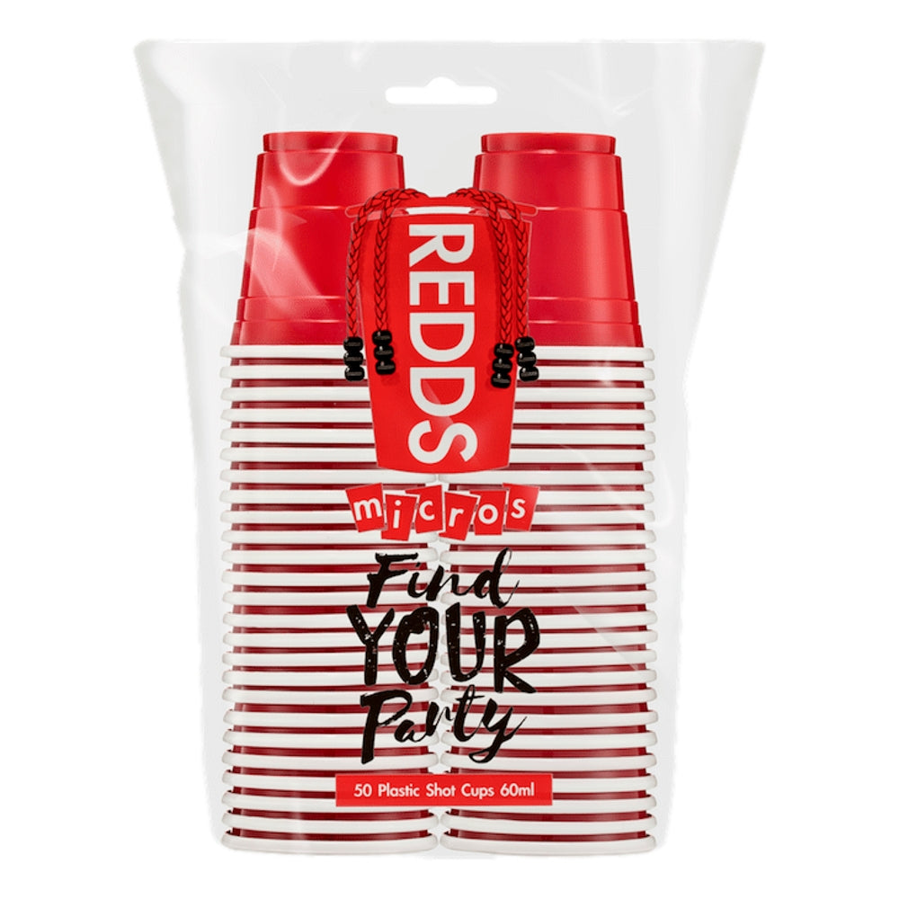 Redds Micro Cups 60mL (50 Pack)
