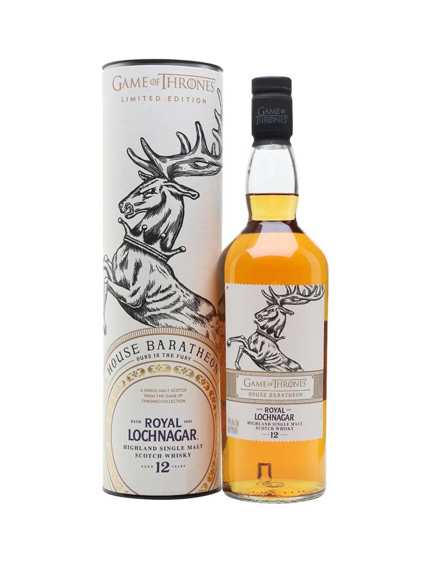 ROYAL LOCHNAGAR Game of Thrones House Baratheon – Royal Lochnagar 12 Year Old 700mL
