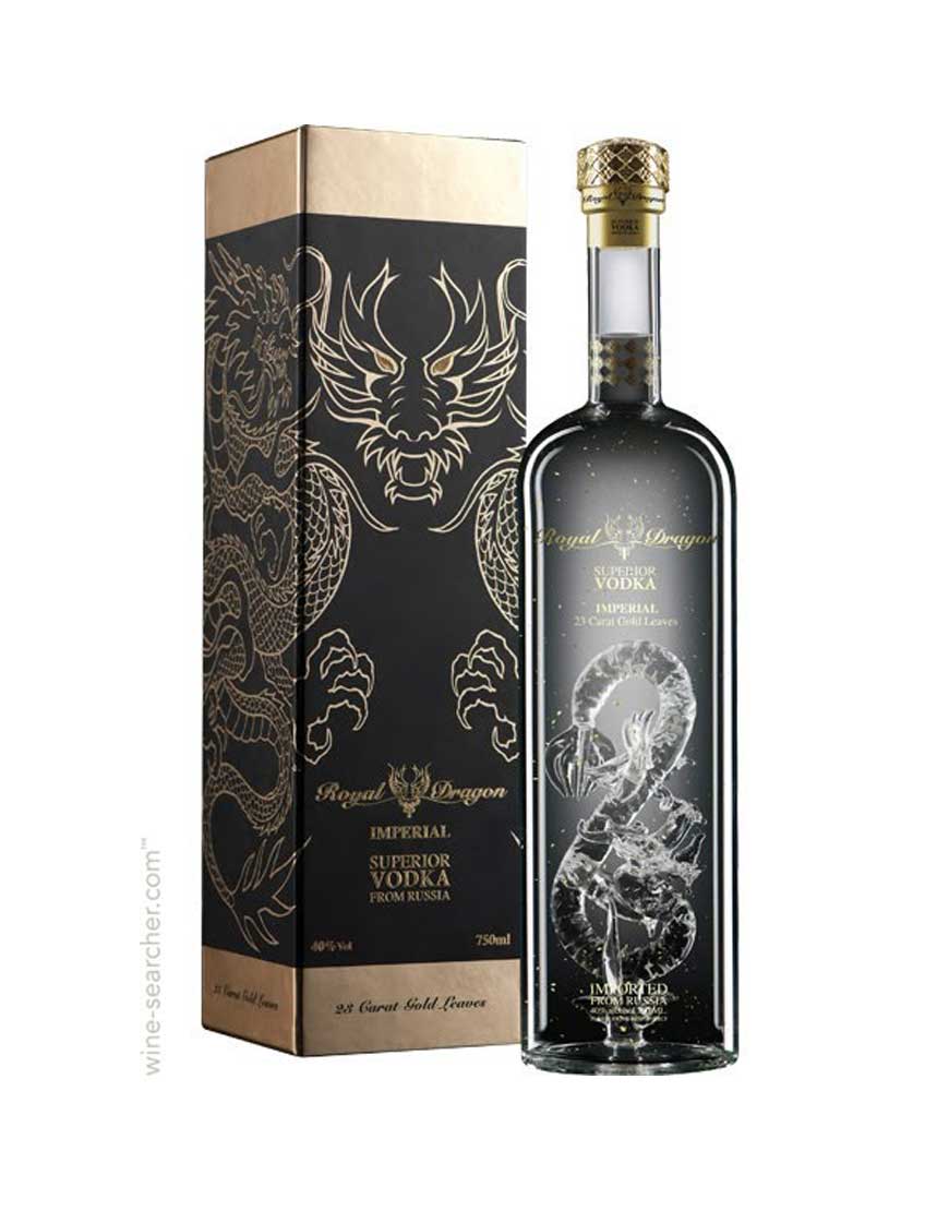 Royal Dragon Imperial Vodka with Gold Flakes 6000mL
