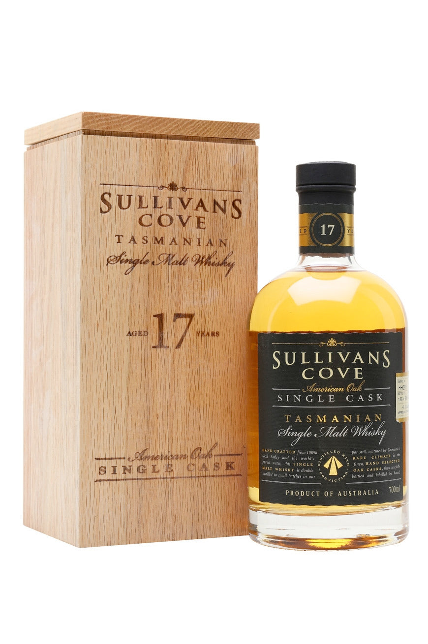 Sullivans Cove 17 YO American Oak Barrel Single Cask Single Malt Whisky 700mL
