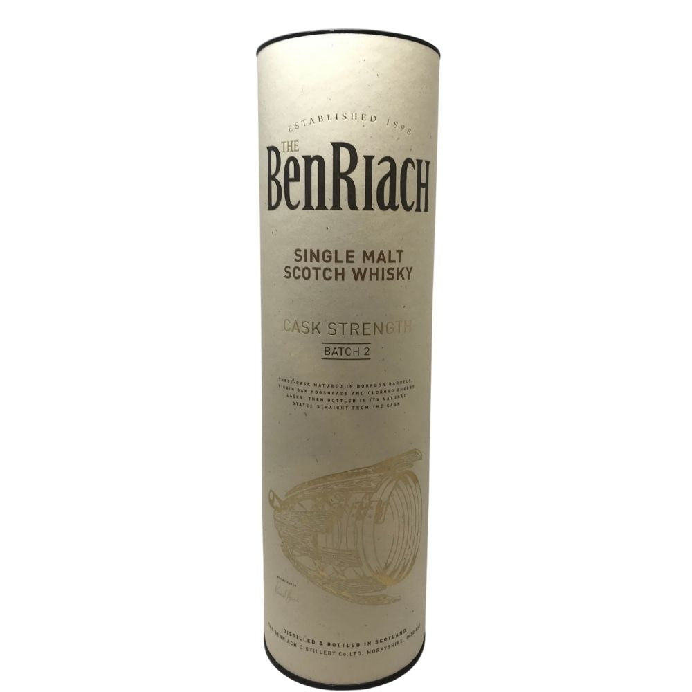 The Benriach Cask Strength Batch 2 Single Malt Scotch Whisky 700mL