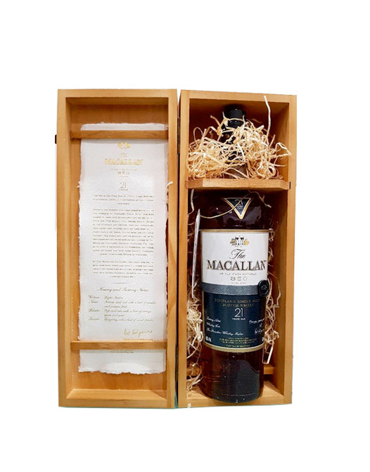 The Macallan Fine Oak 21 Year Old Single Malt Scotch Whisky 700mL