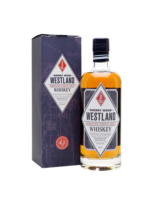 The Westland Sherry Wood American Single Malt Whiskey 700mL