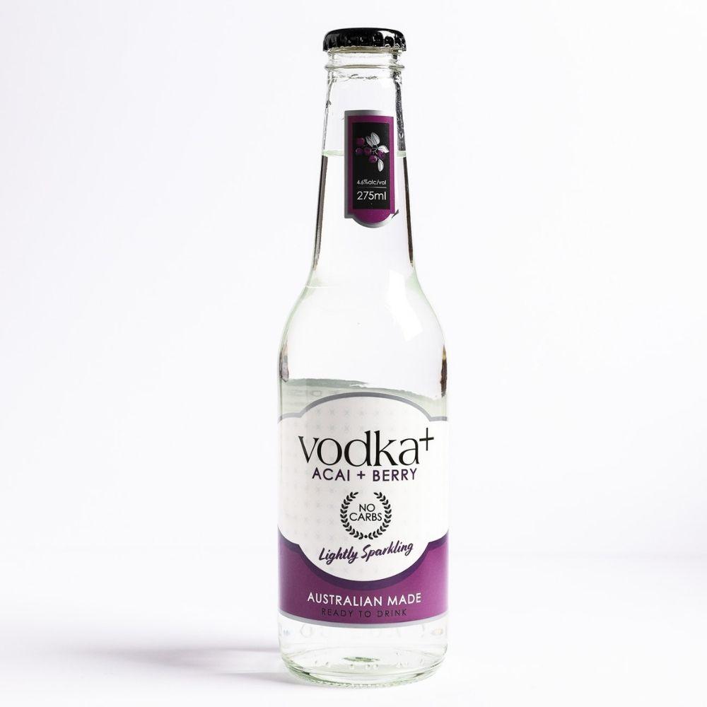 Vodka+ Acai and Berry 4 Pack 275mL
