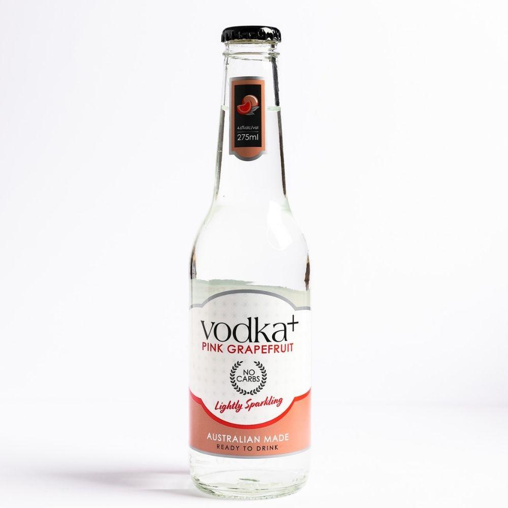 Vodka+ Vodka Pink Grapefruit 4 Pack 275mL