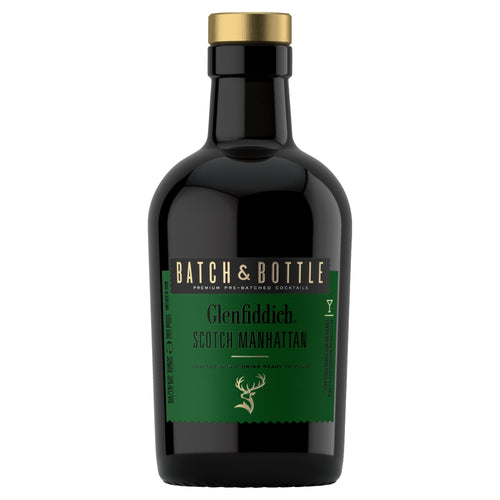 Batch and Bottle Glenfiddich Scotch Manhattan 500mL