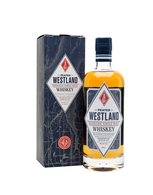 Westland Peated Single Malt Whiskey 700mL