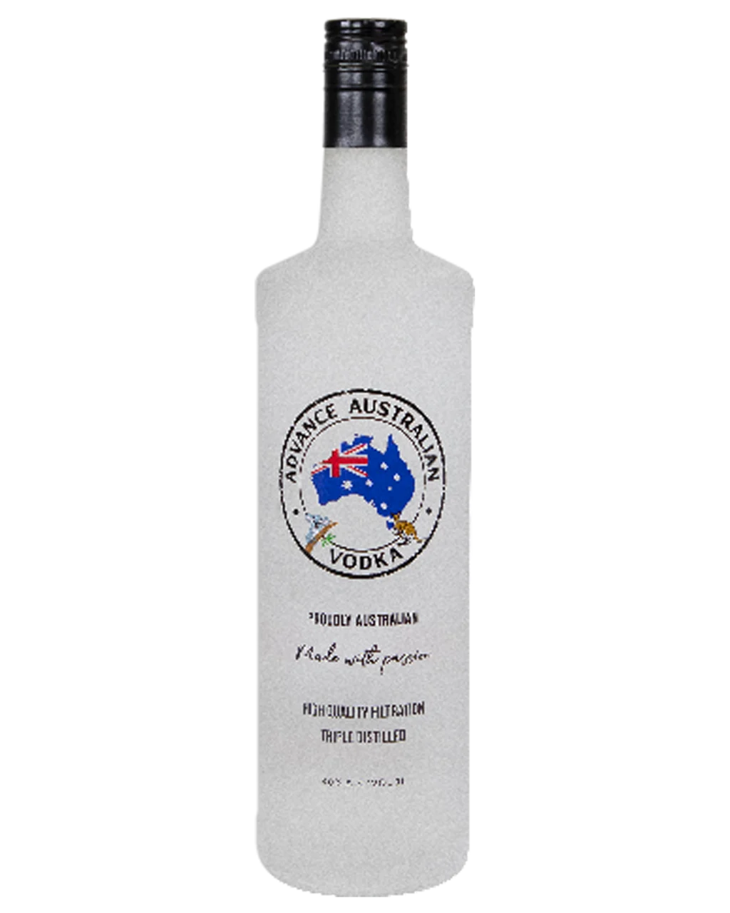 Advance Australia Vodka Complete Set of 4 : 200mL + 375mL + 750mL + 1 Ltr