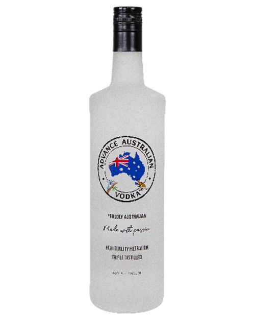 Advance Australia Vodka Complete Set of 4 : 200mL + 375mL + 750mL + 1 Ltr