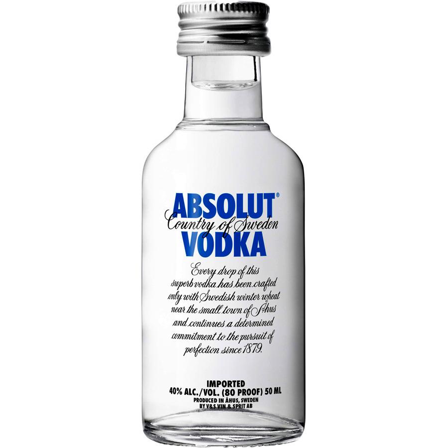 Absolut Mini 50mL (Box Of 12)