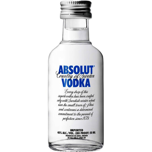 Absolut Mini 50mL (Box Of 12)