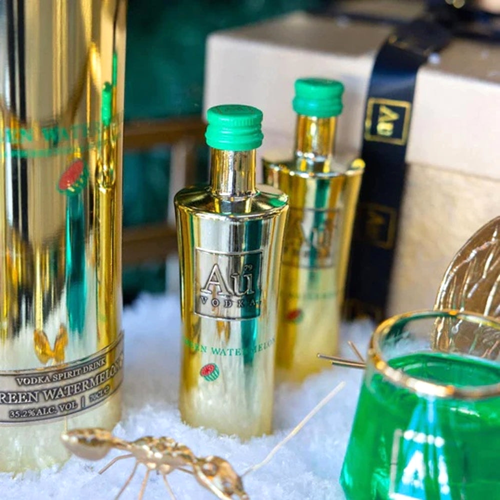Au Vodka Mini Green Watermelon 50mL