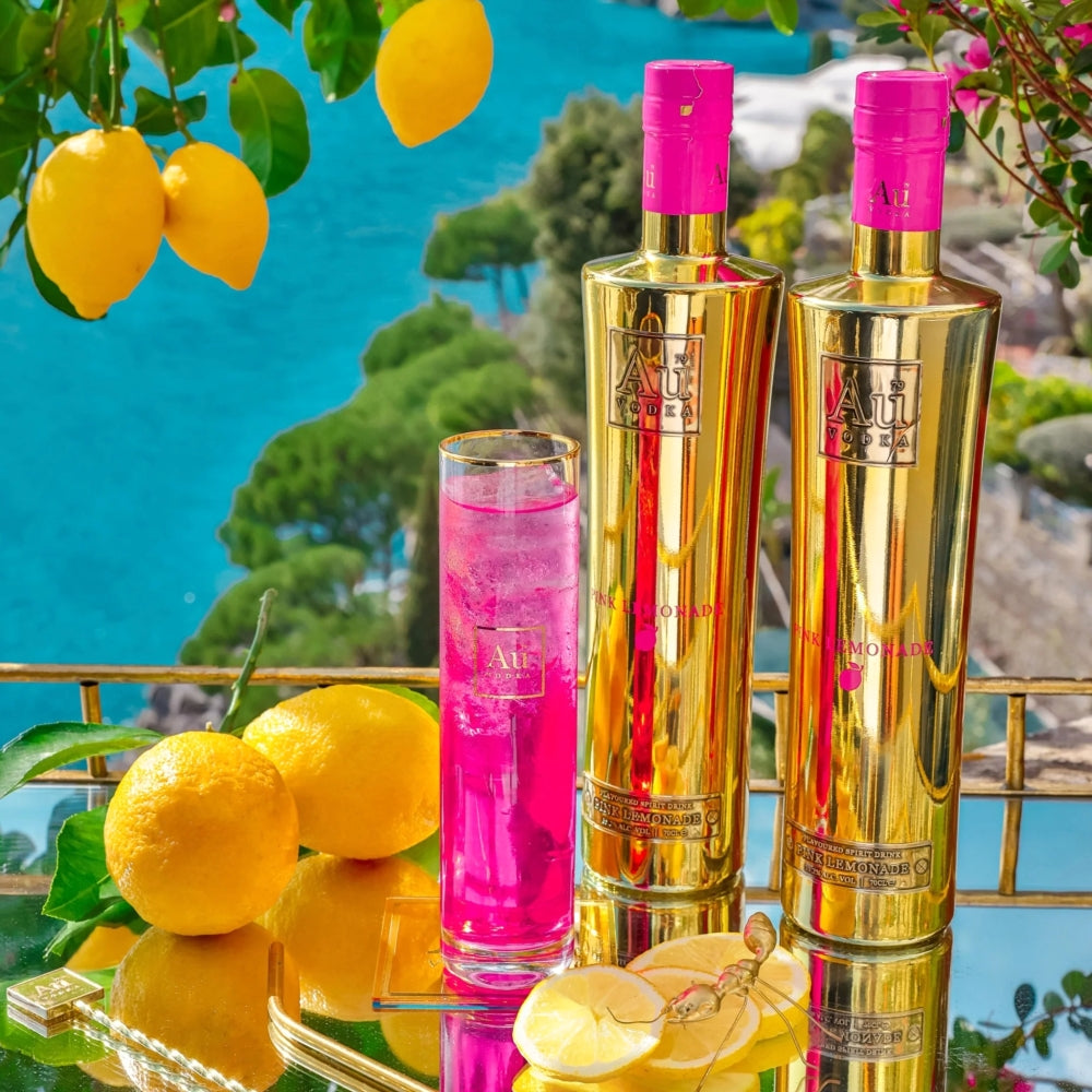 Au Vodka Pink Lemonade 700mL
