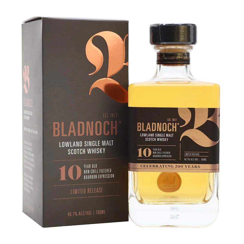 Bladnoch 10 YO Whisky 700mL