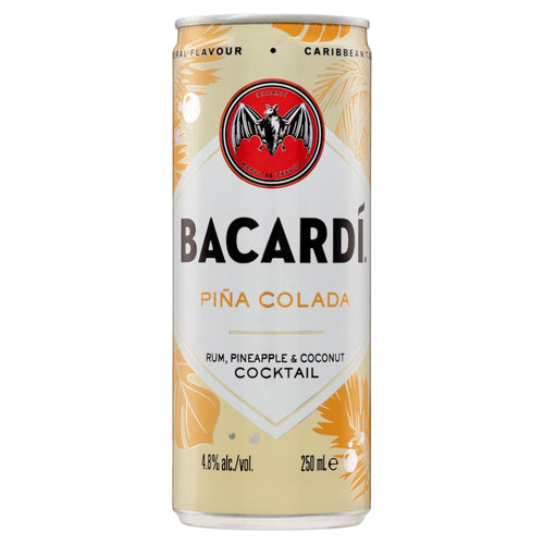 Bacardi Pina Colada Cocktail (10X250mL)