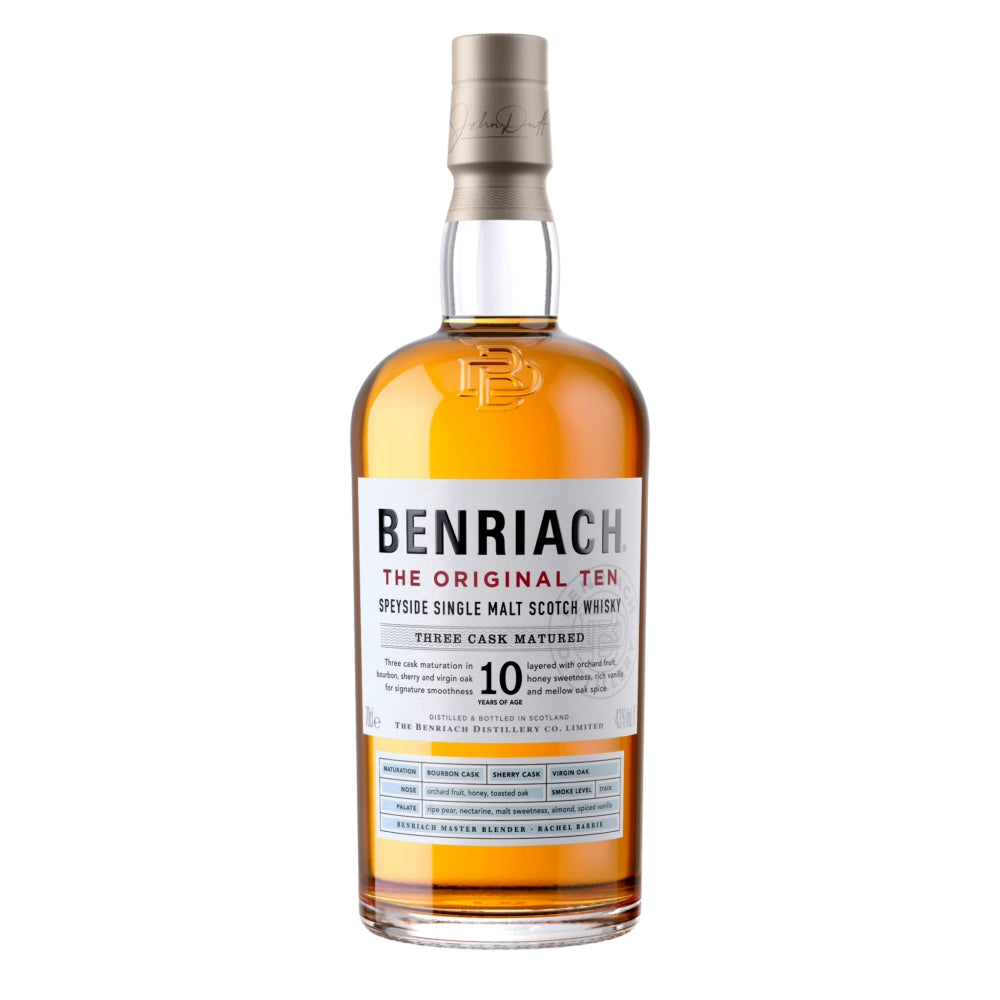 Benriach 10 Year Old Single Malt Scotch Whisky 700mL
