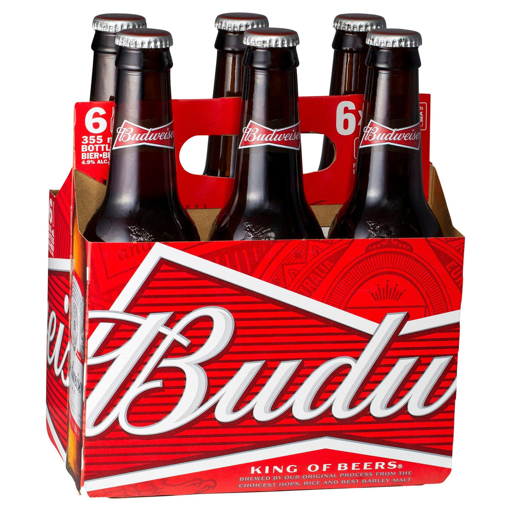 Budweiser Lager Bottles (24X330mL)