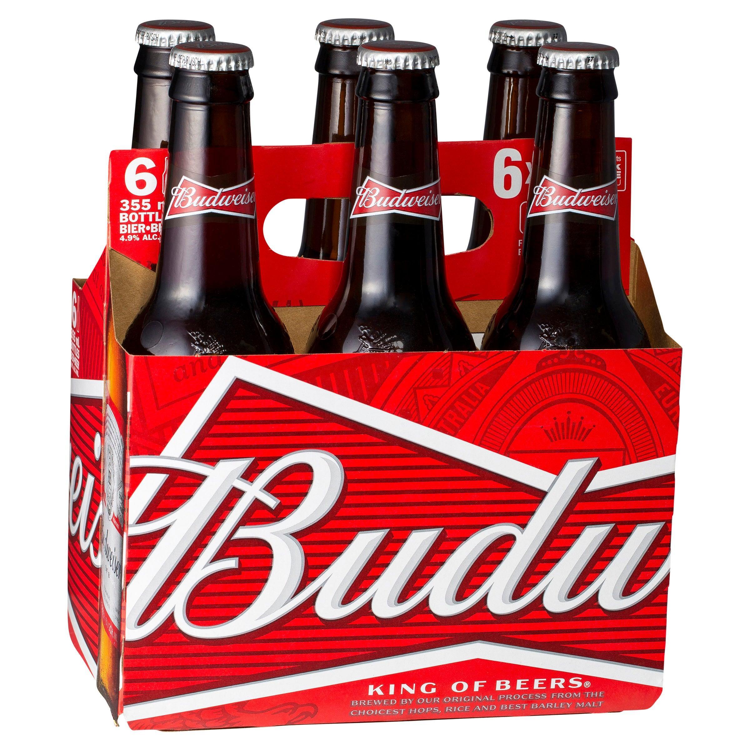Budweiser Lager Bottles (24X330mL)