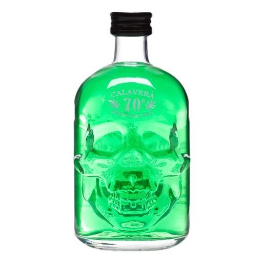 Calavera Skull Absinthe Green 500mL