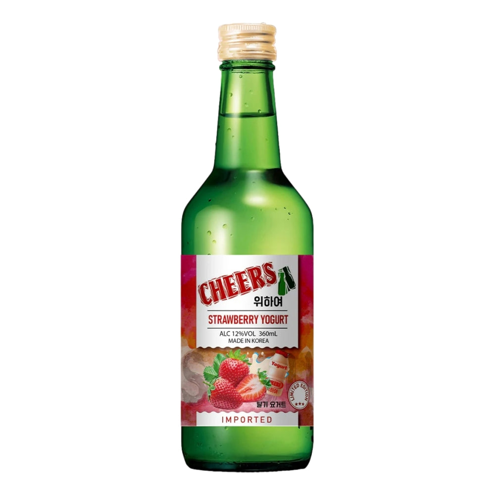 Cheers Soju Strawberry YOgurt 360mL
