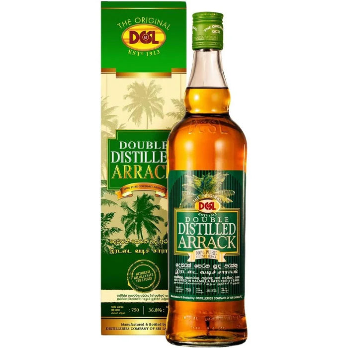 DCSL Double Distilled Pure Coconut Arrack 750mL