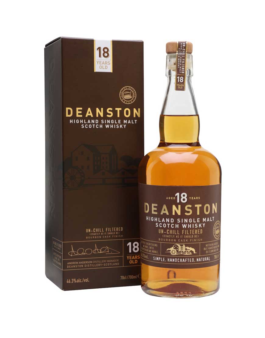 Deanston 18 Year Old Single Malt Scotch Whisky 700mL