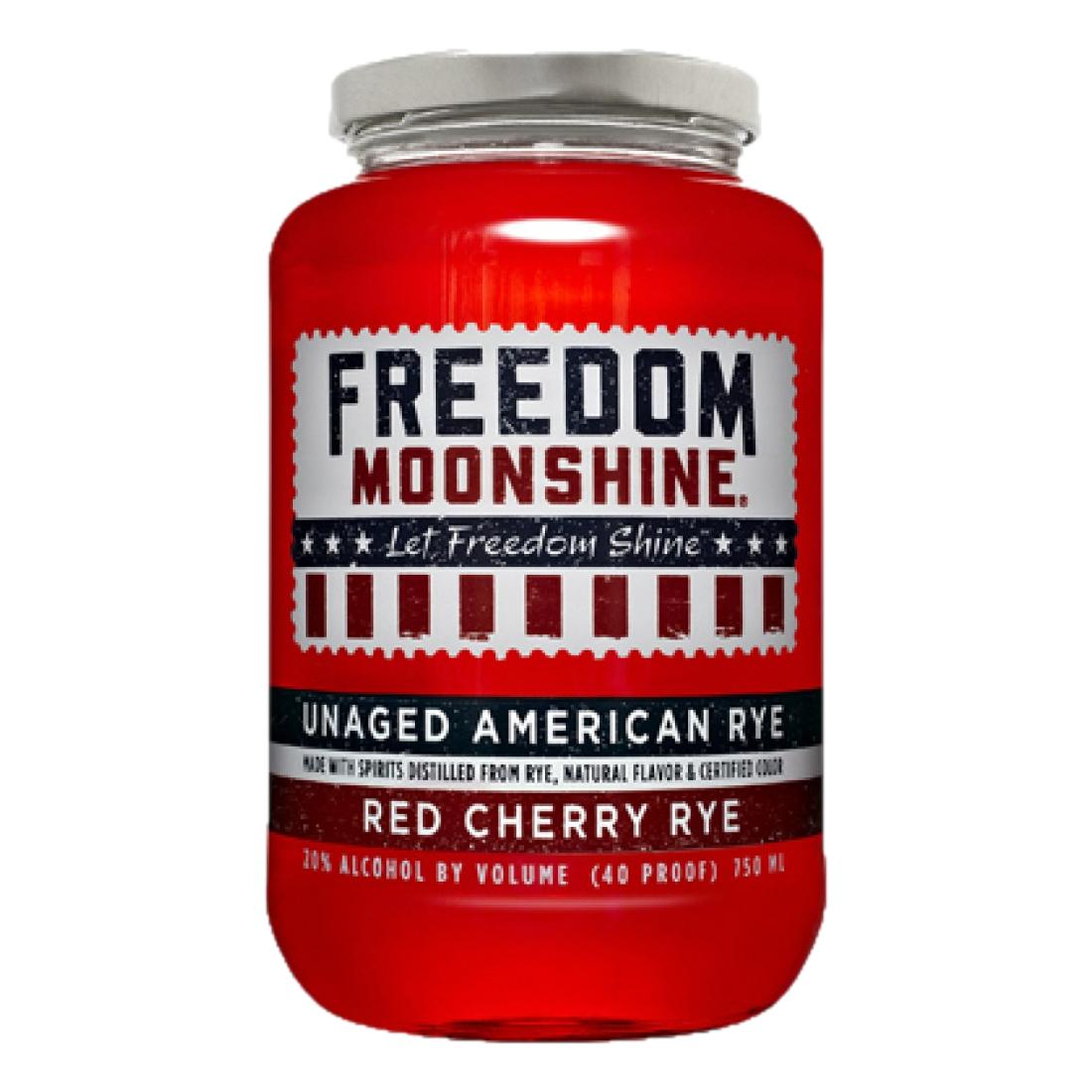 Freedom Moonshine Red Cherry Rye 750mL